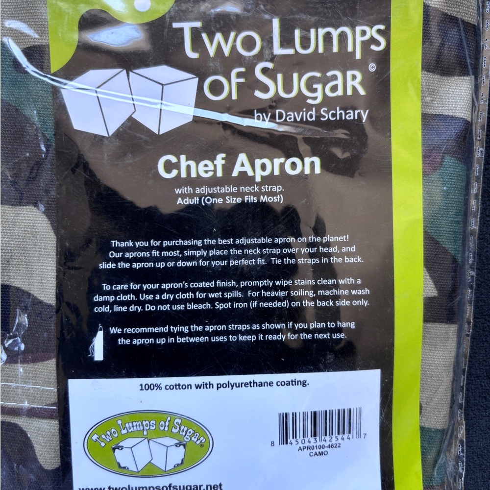 Chefs Apron Camo Unisex